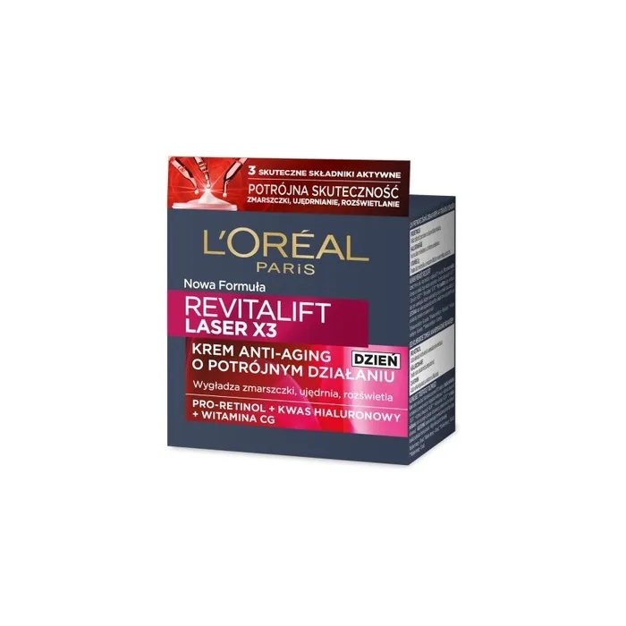 L'Oreal Revitalift Laser X3 Anti-Aging Cream With Triple Action For Day 50ml