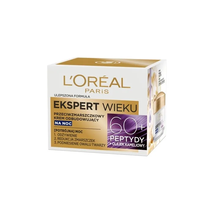 L'Oreal Age Specialist Expert Age 60+ Anti-Wrinkle Night Repair Cream 50ml