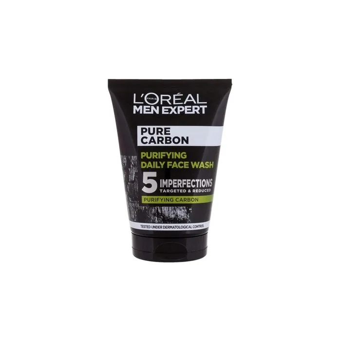 L'Oreal Men Expert Pure Charcoal Face Wash Gel For Imperfections 100ml