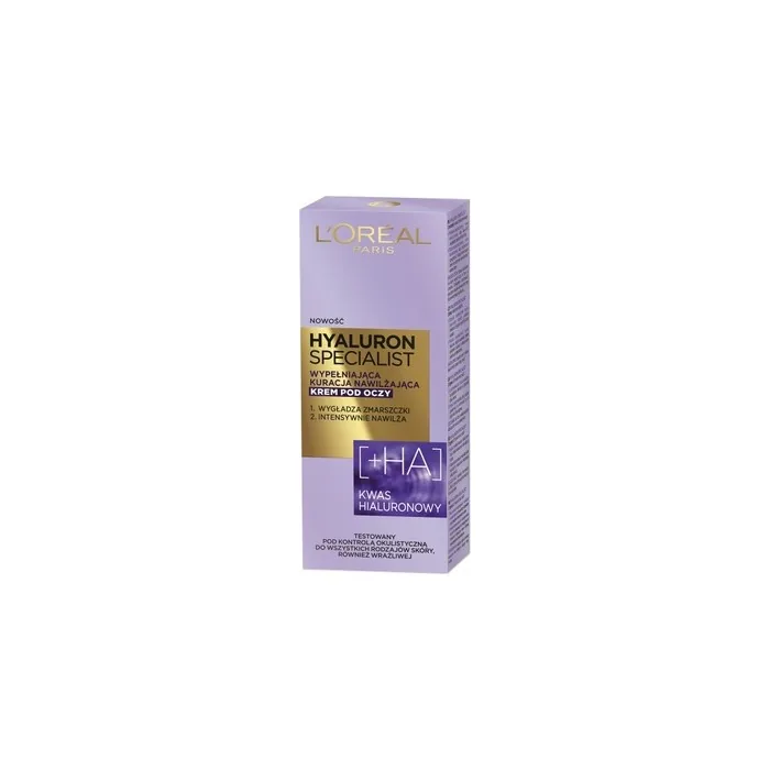 L'Oreal Hyaluron Specialist Eye Cream Moisturizing Filling Treatment 15ml