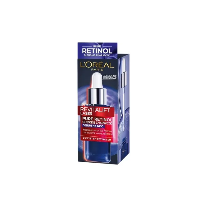 L'Oreal Revitalift Laser Pure Retinol Night Serum Reducing Wrinkles 30ml