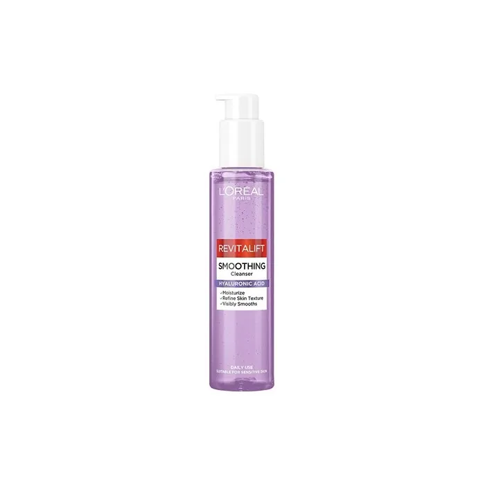 L'Oral Paris Revitalift Smoothing Cleanser 150 Ml Smoothing Cleansing Gel With Hyaluronic Acid