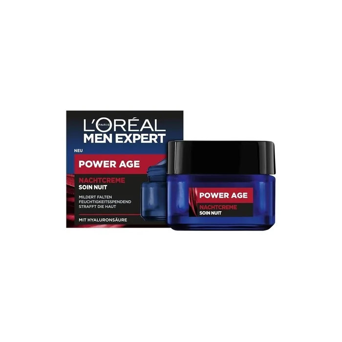 L'Oreal Men Expert Night Cream Against Wrinkles for Men - Anti-Aging