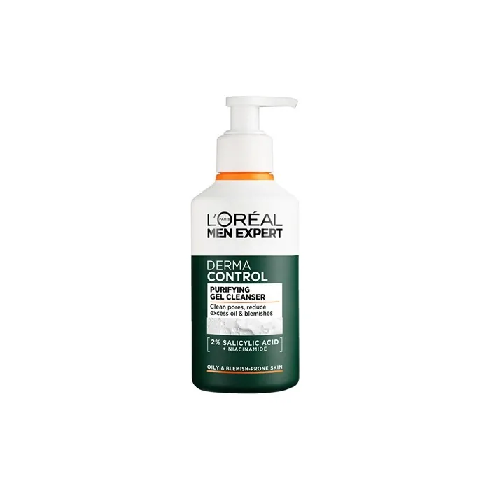 L'Oreal Paris Men Expert Derma Control Purifying Gel Cleanser - 260 Ml