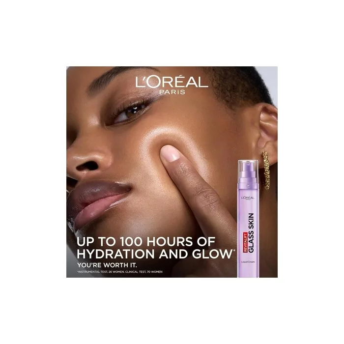 L'Oreal Paris Revitalift Filler Glass Skin Liquid Cream Hybrid Milky Serum