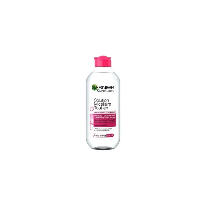 Garnier All-in-1 Micellar Cleansing Water for Dry and Sensitive Skin 400ml