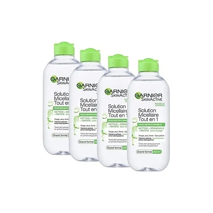 Garnier Micellar Water 400ml for Combination and Sensitive Skin 3-in-1