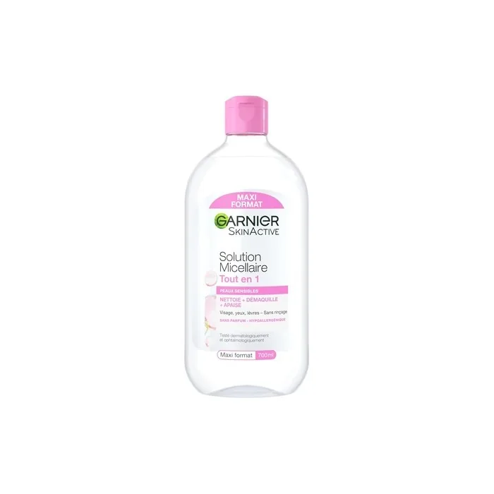 Garnier Skin Active All-in-1 Micellar Solution - Cleanses and Removes Makeup