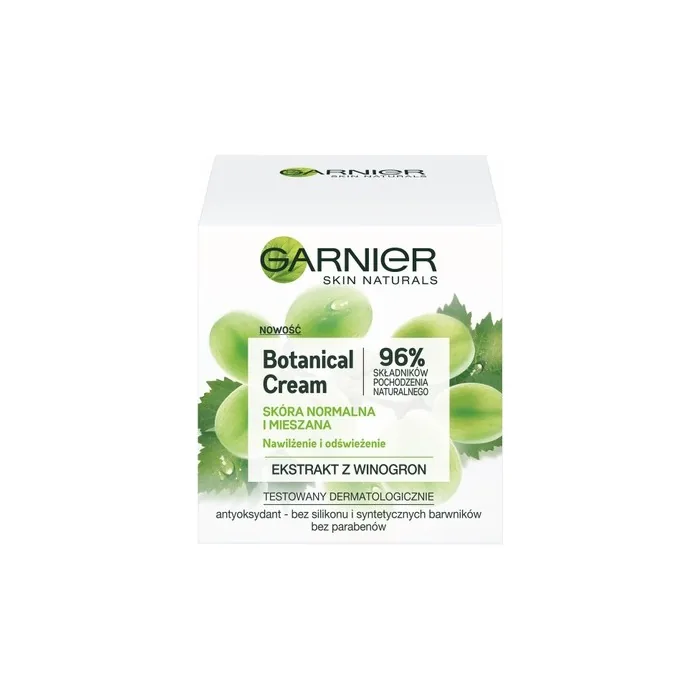 Garnier Botanical Moisturizing Cream For Normal And Combination Skin With Grape Extract 50ml