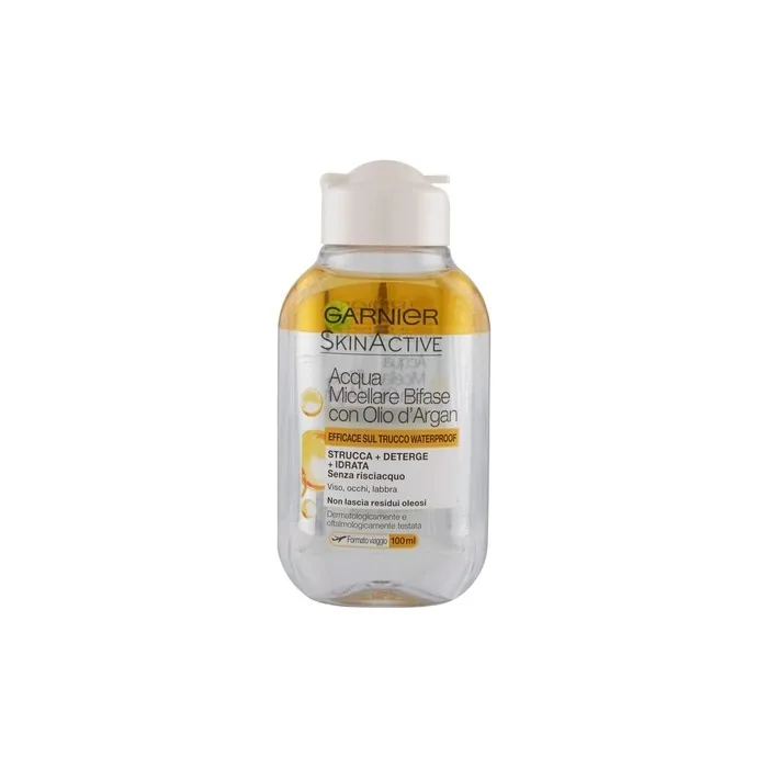 Garnier Micellar Water Biphase with Argan Oil No Rinse 100ml