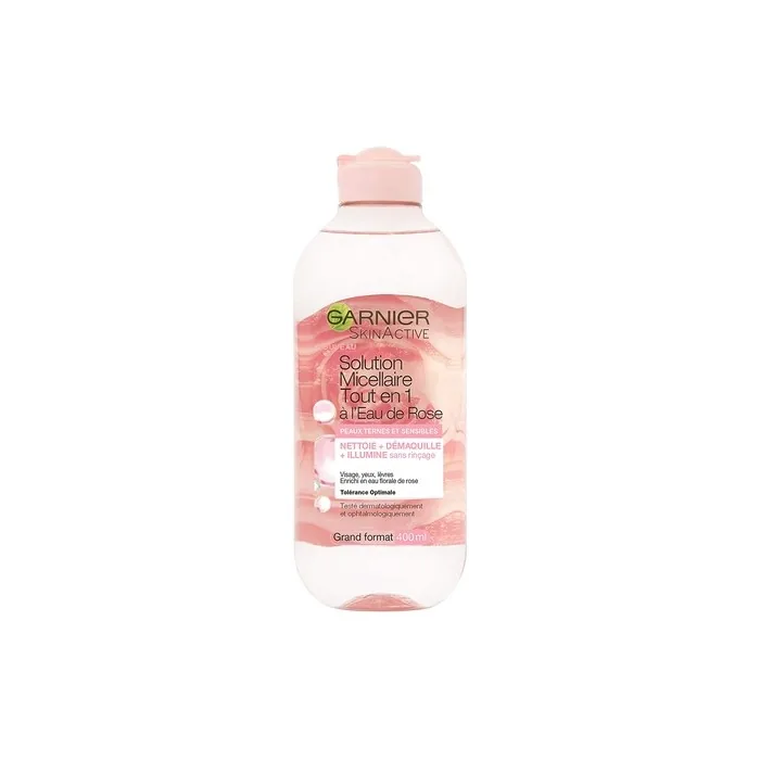 Garnier Skin Active Rose Micellar Water Solution All-in-1 for Dull and Sensitive Skin 400ml