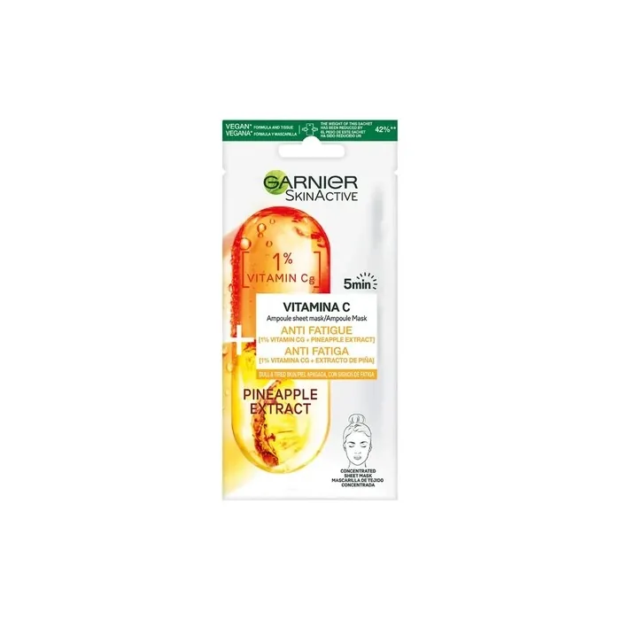 Garnier Skinactive Pineapple Extract Antifatigue Face Mask