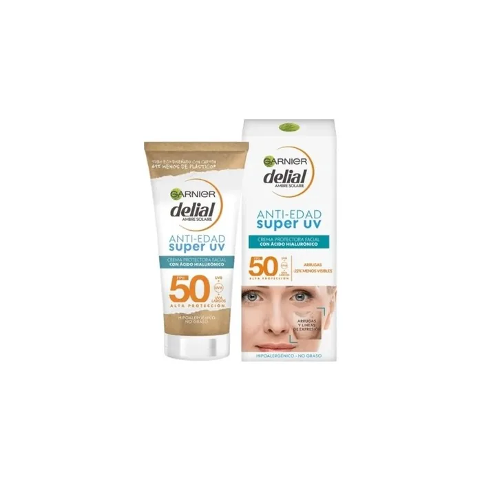 Delial Delial Antiaging Super Uv Facial Protective Cream Spf 50 50ml