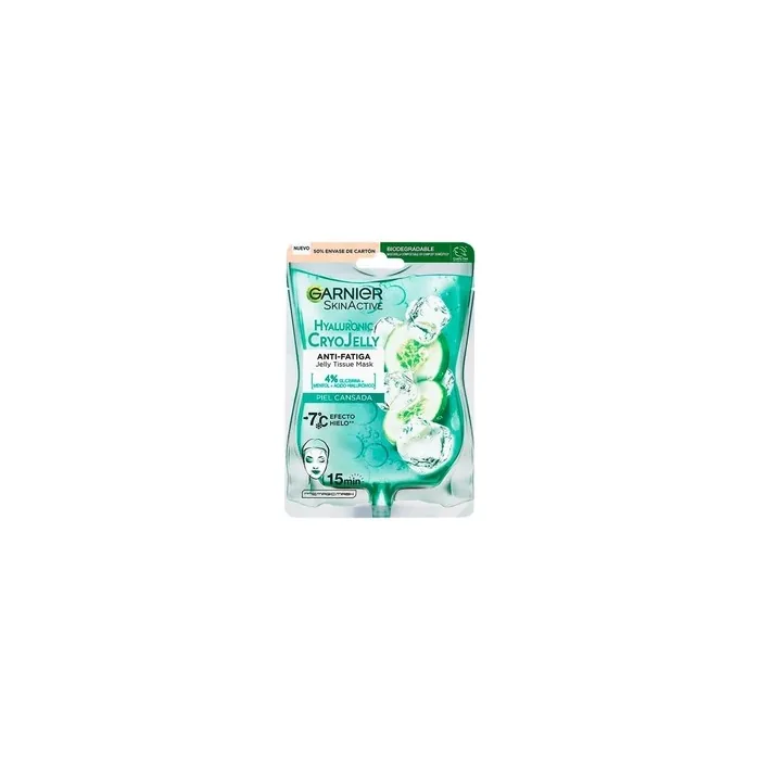 Garnier Hyaluronic Antifatigue Face Mask Aloe Hyaluronic Cryojelly Fabric Mask 27g