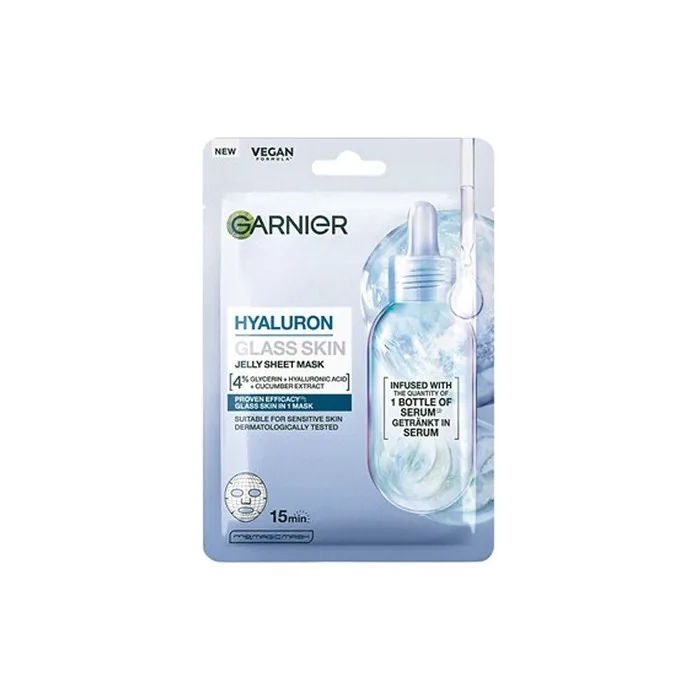 Garnier Hyaluron Glass Skin Jelly Sheet Mask 27g
