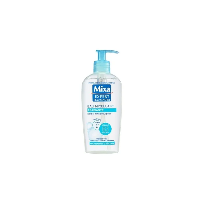 MIXA Soothing Cleansing Water for Very Sensitive and Reactive Skin 200ml - Packaging May Vary