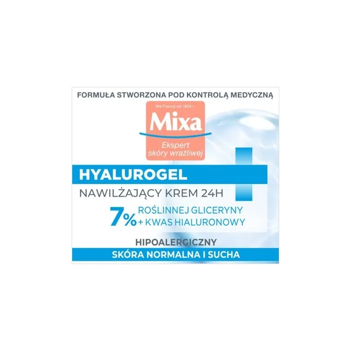 Mixa Expert Sensitive Skin Hyalurogel Intensively Moisturizing Cream 50ml