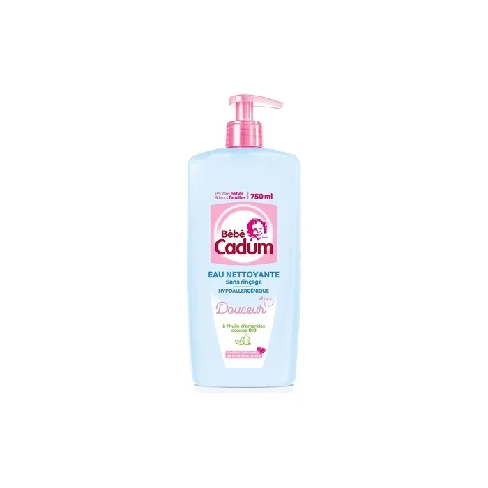 Cadum Pure Cleansing Water 750ml Bottle