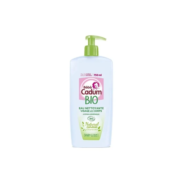 Natural Caresse Cleansing Water Hypoallergenic Organic Certified