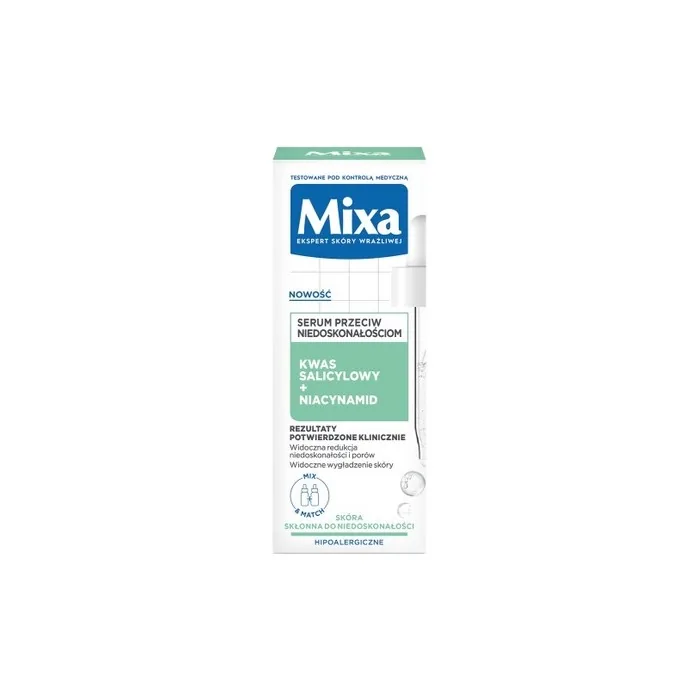 Mixa Salicylic Acid + Niacinamide Anti-Imperfection Face Serum For Oily Skin 30ml