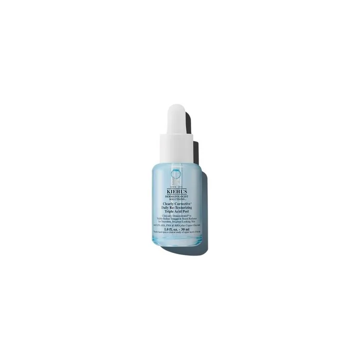 Kiehl's Clearly Corrective Daily Retexturizing Triple Acid Peel Serum 1 Fl Oz
