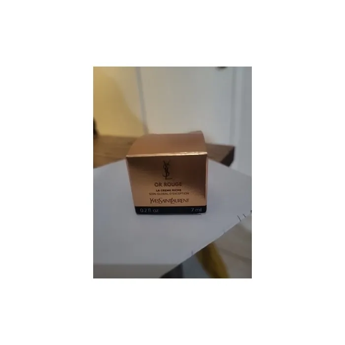 Yves Saint Laurent OR Red La Creme Riche Global Exceptional Care 0.2fl Oz 7ml