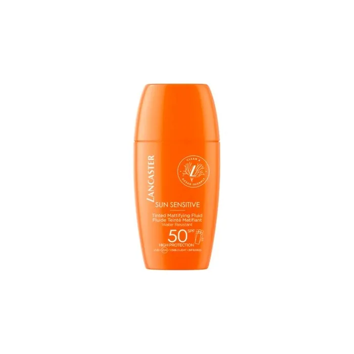 Lancaster Sun Sensitive Tinted Mattifying Fluid Spf50 30 Ml