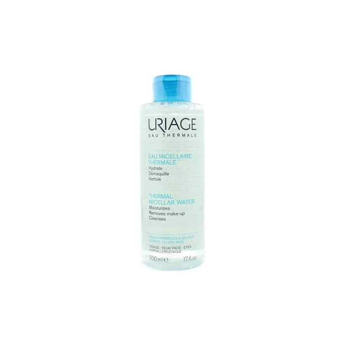 Uriage Thermal Micellar Water For Normal To Dry Skin 500ml