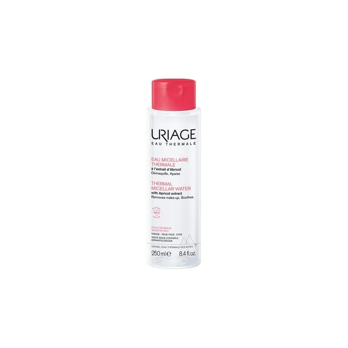 Uriage Thermal Micellar Water With Apricot Extract For Sensitive Skin 250ml