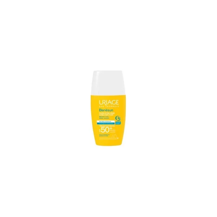 Uriage Barisun Ultra Light Fluid Spf50 30ml High Protection Sunscreen