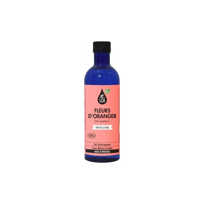 Lca Organic Orange Blossom Floral Water 200ml for Delicate and Sensitive Skin