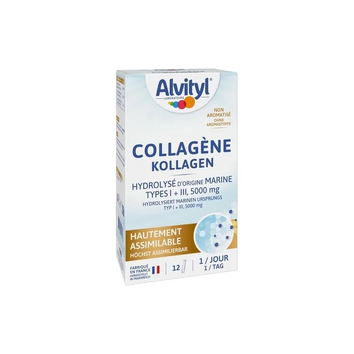 Alvityl Collagen 5000mg Hydrolyzed Marine Origin Type I and III
