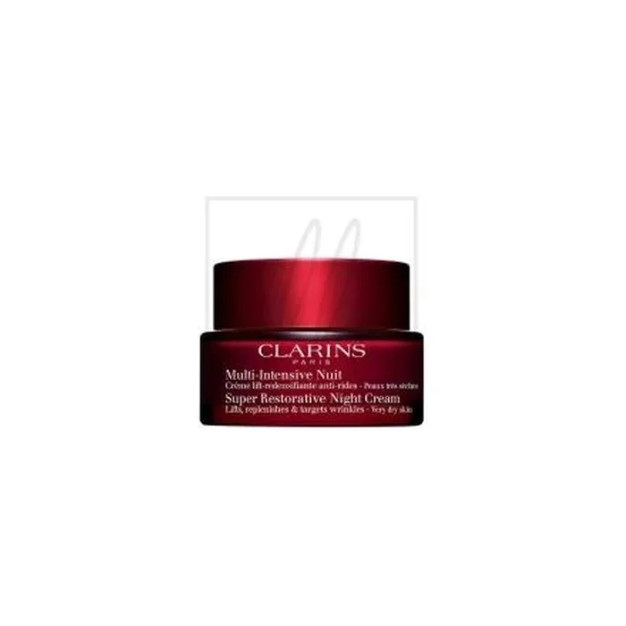 Clarins Super Restorative Night Cream 50ml For Mature And Very Dry Skin