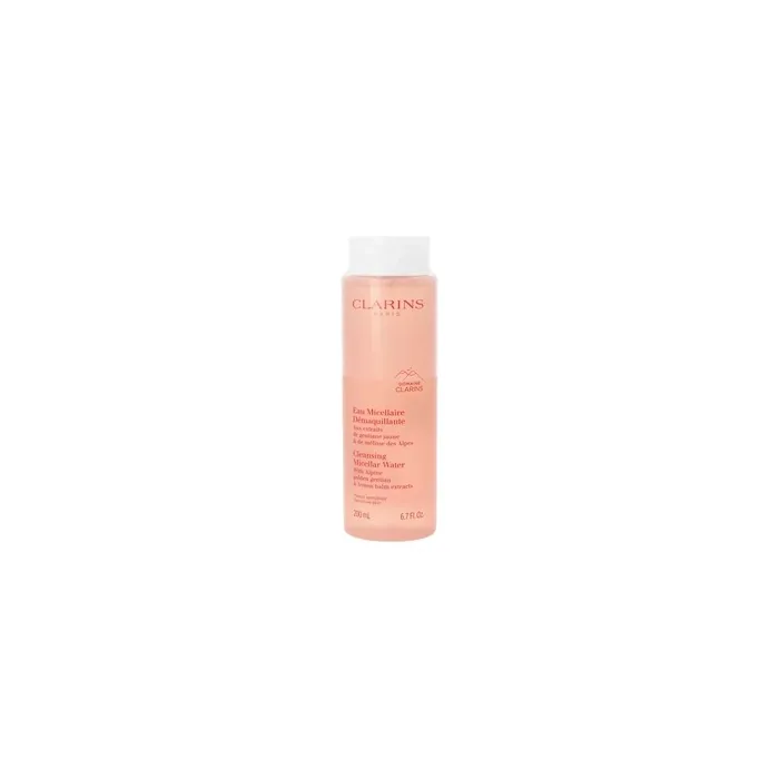Clarins Cleansing Micellar Water 200ml Gentle Cleanser For All Skin Types