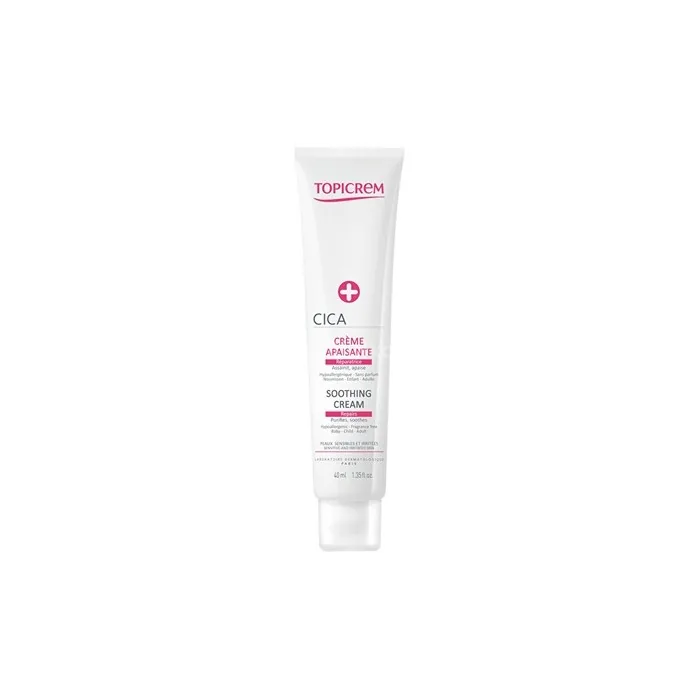 Topicrem Cica Soothing Cream Renewing Cream For Irritated Skin