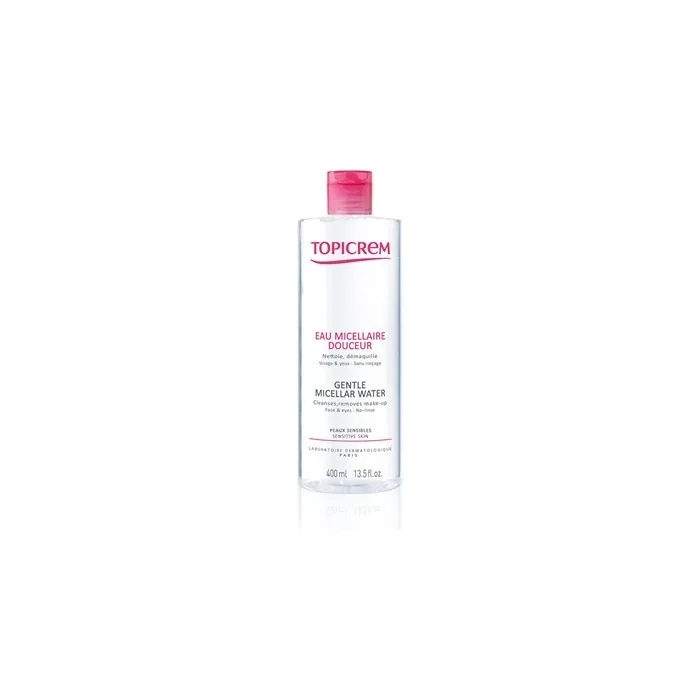 Topicrem Gentle Micellar Water 400 Ml For Sensitive Skin And Eyes