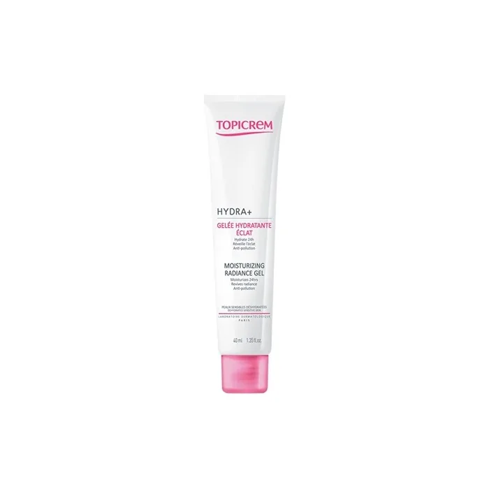Topicrem Refreshing Facial Gel Hydra Moisturizing Radiance Gel 40 Ml