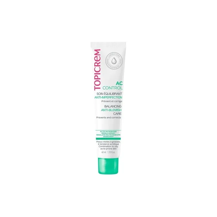 Topicrem Ac Control Balancing Antiblemish Care Day Cream For Combination To Oily Skin 40 Ml