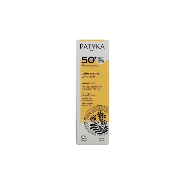 Patyka Organic Face Sunscreen SPF 50+ 40ml