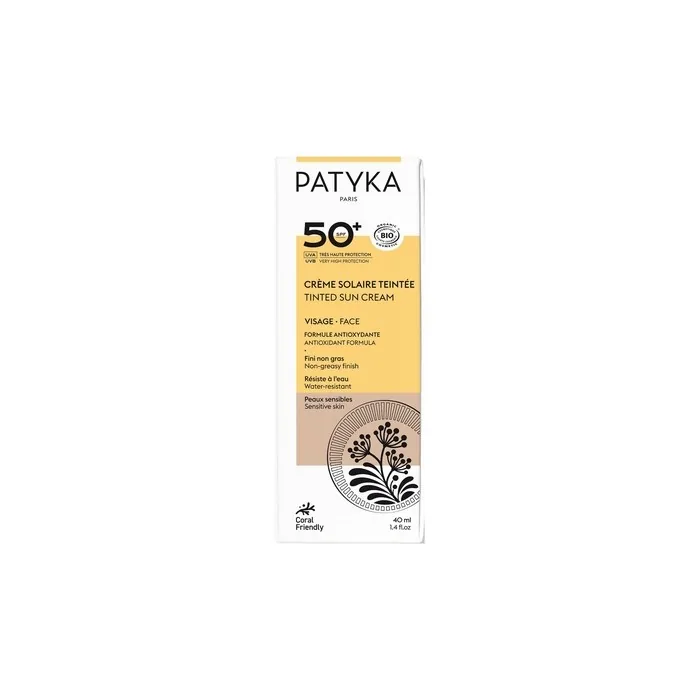 Patyka Facial Sun Cream With Color Spf50 40 Ml