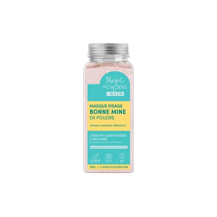 Waam Magic Powders Facial Mask Bonne Mine Bio 50g