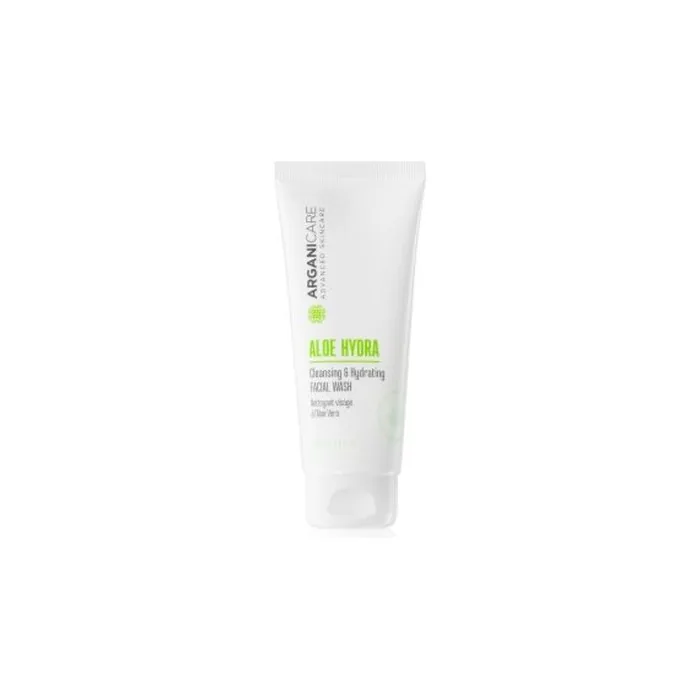 Arganicare Aloe Vera Facial Cleansing Gel Hydrates And Nourishes Suitable For All Skin Types 100 Ml