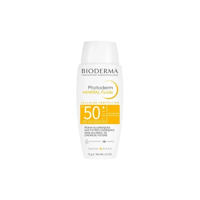 Bioderma Mineral Sunscreen Fluid Spf 50 75g