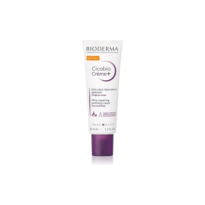 CICABIO Repairing and Sunscreen Cream SPF50 40 ml
