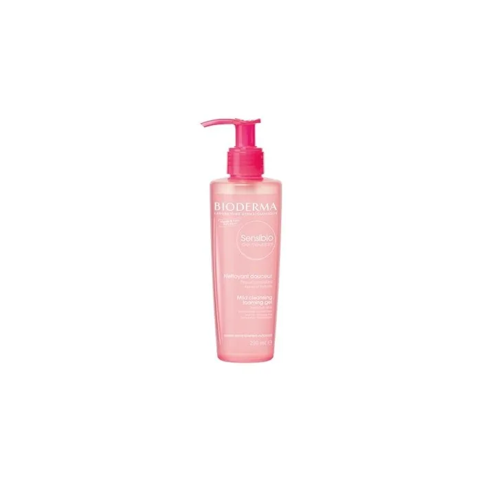 Bioderma Sensibio Foaming Gel 200ml Gentle Cleansing Gel For Sensitive Skin