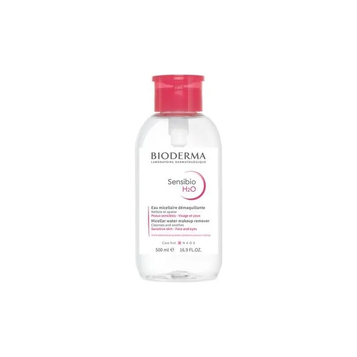 Bioderma Sensibio H2o Micellar Solution Pump Reverse 500ml