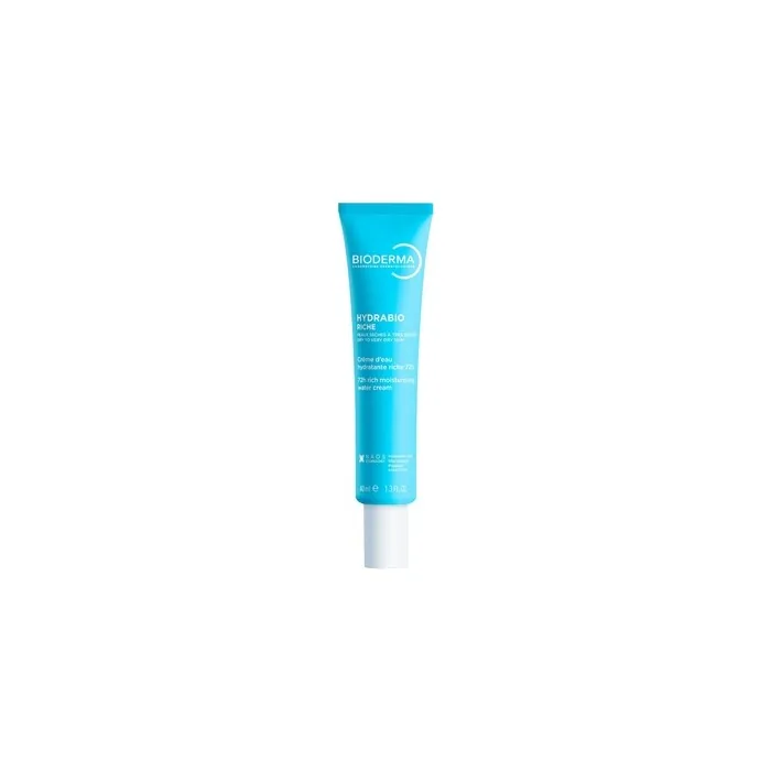 Bioderma Hydrabio Rich Moisturizing Water Cream 72h 40 Ml