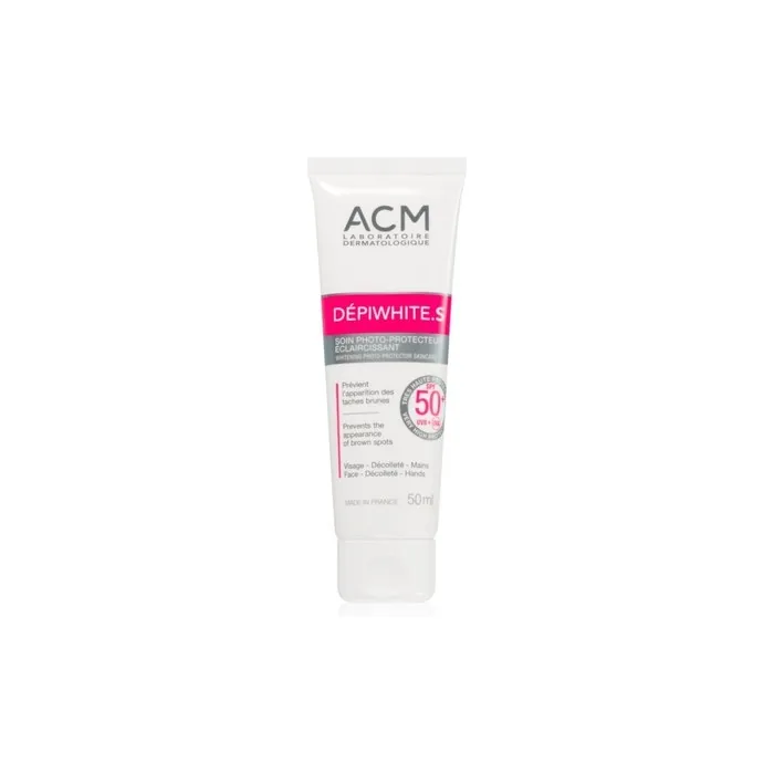 Acm Depiwhite S Protective Cream For Face And Decollete Spf 50 50 Ml