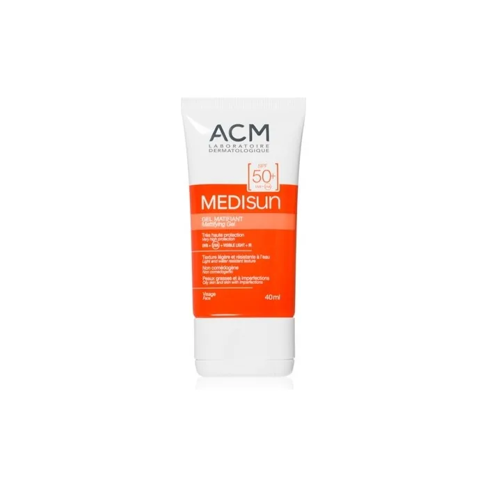 Acm Medisun Protective Mattifying Face Cream Spf 50 40 Ml