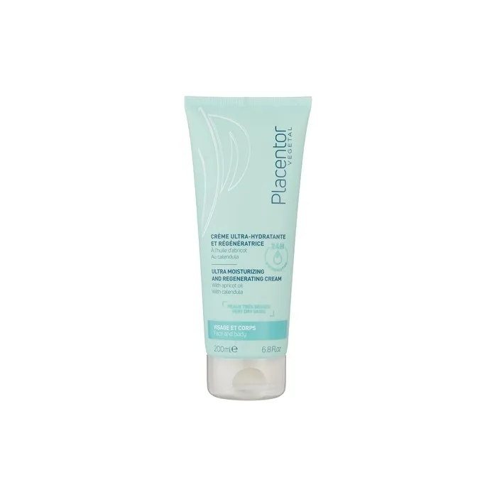 Placentor Vegetal Ultra Moisturizing Regenerating Cream for Very Dry Skin 200ml